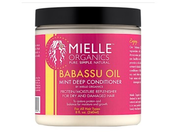 Mielle Babassu Oil & Mint Deep Cond 8oz