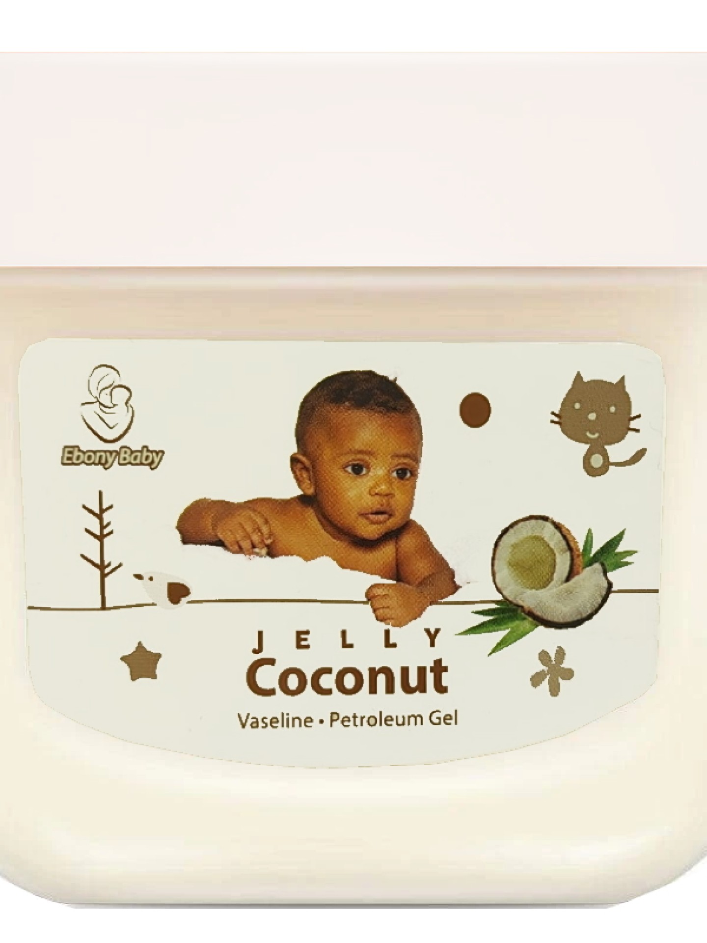 Ebony Baby Petroleum Jelly Coconut 440ml