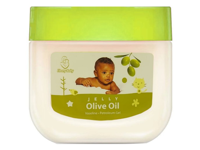 Ebony Baby Petroleum Jelly Olive OIl 440ml