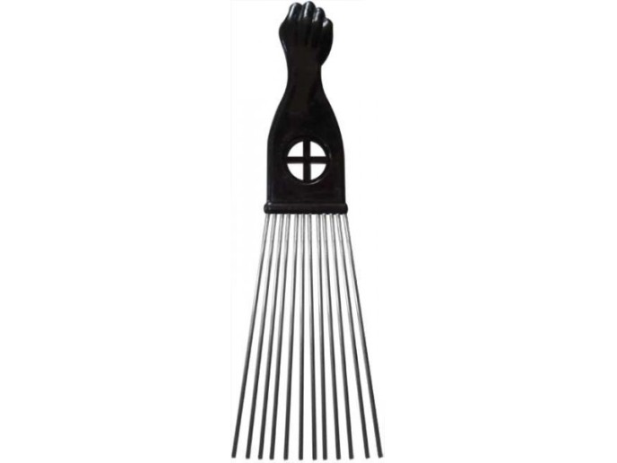 Shop Hair Pente Afro Metal 23cm