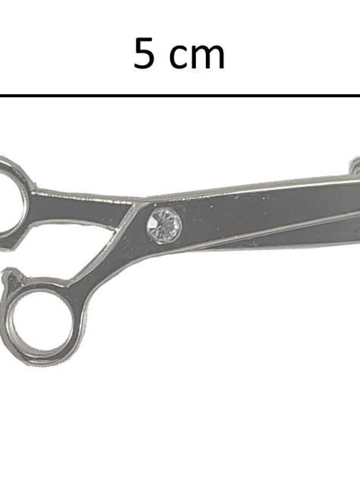 DVC Pregadeira Tesoura pente 5cm- cor prateado