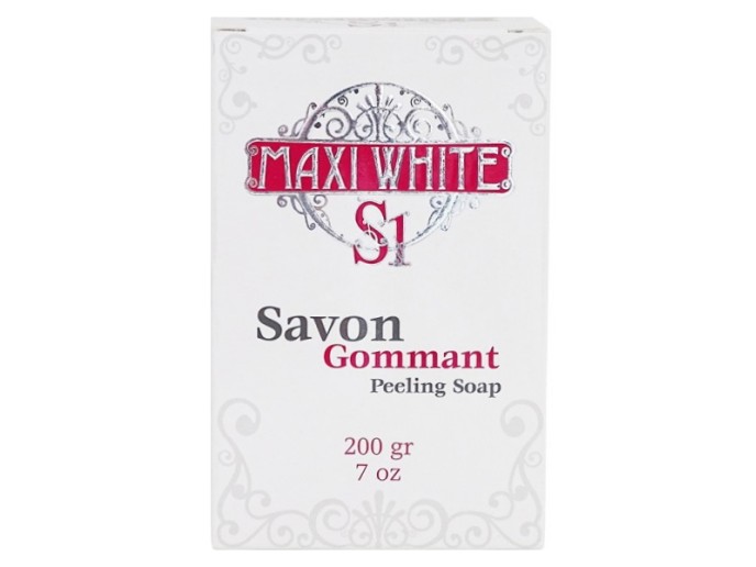 Maxi White - Peeling Soap 200g