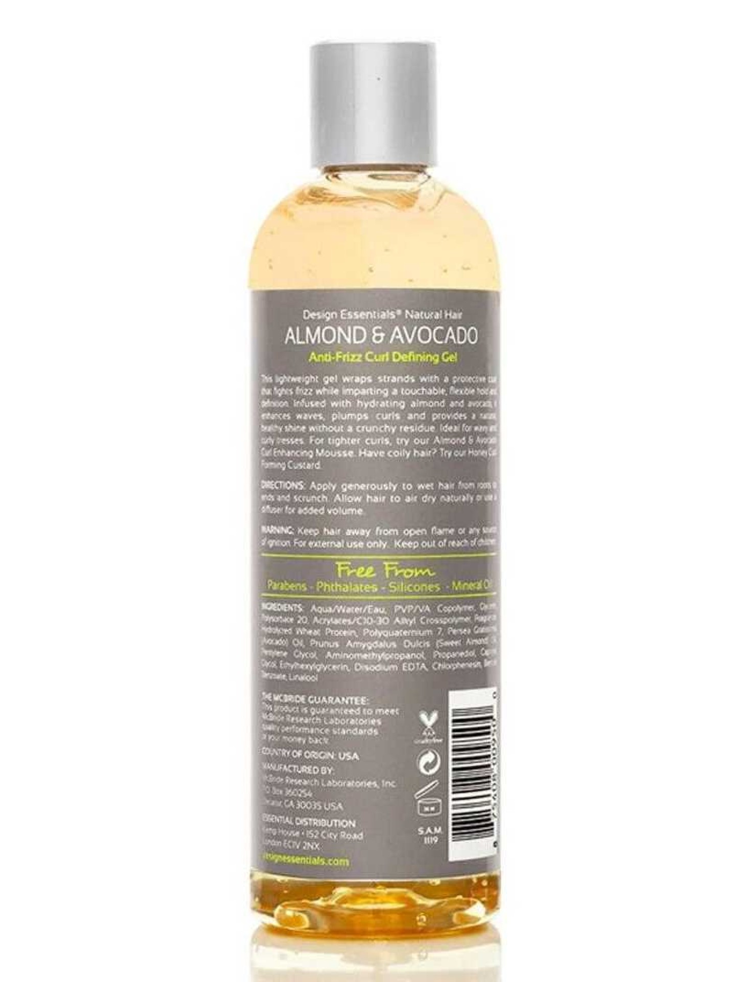 Design Essentials Anti-Frizz Curl Defining Gel 12oz