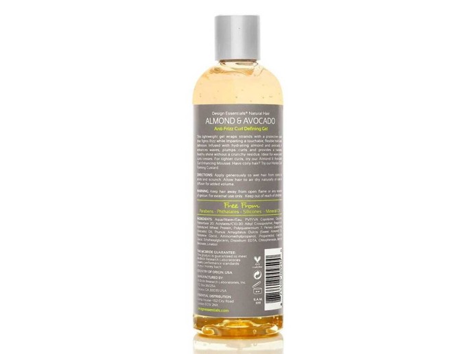 Design Essentials Anti-Frizz Curl Defining Gel 12oz