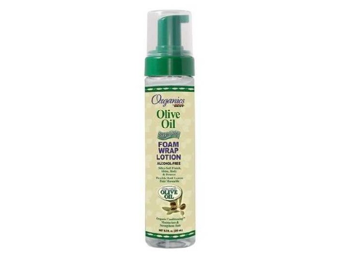 Org. Olive Oil Foam Wrap Lotion 8.5oz/251ml
