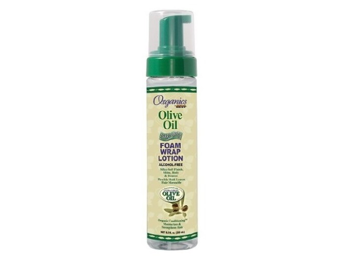 Org. Olive Oil Foam Wrap Lotion 8.5oz/251ml