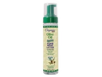 Org. Olive Oil Foam Wrap Lotion 8.5oz/251ml
