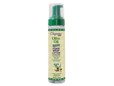 Org. Olive Oil Foam Wrap Lotion 8.5oz/251ml - Image product
