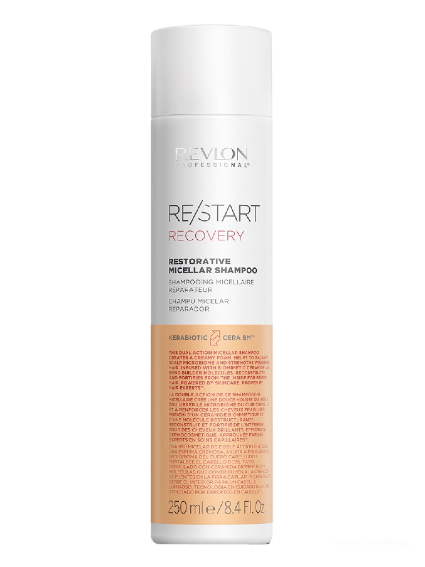 Revlon Restart Shampoo Micelar Reparador 250ml