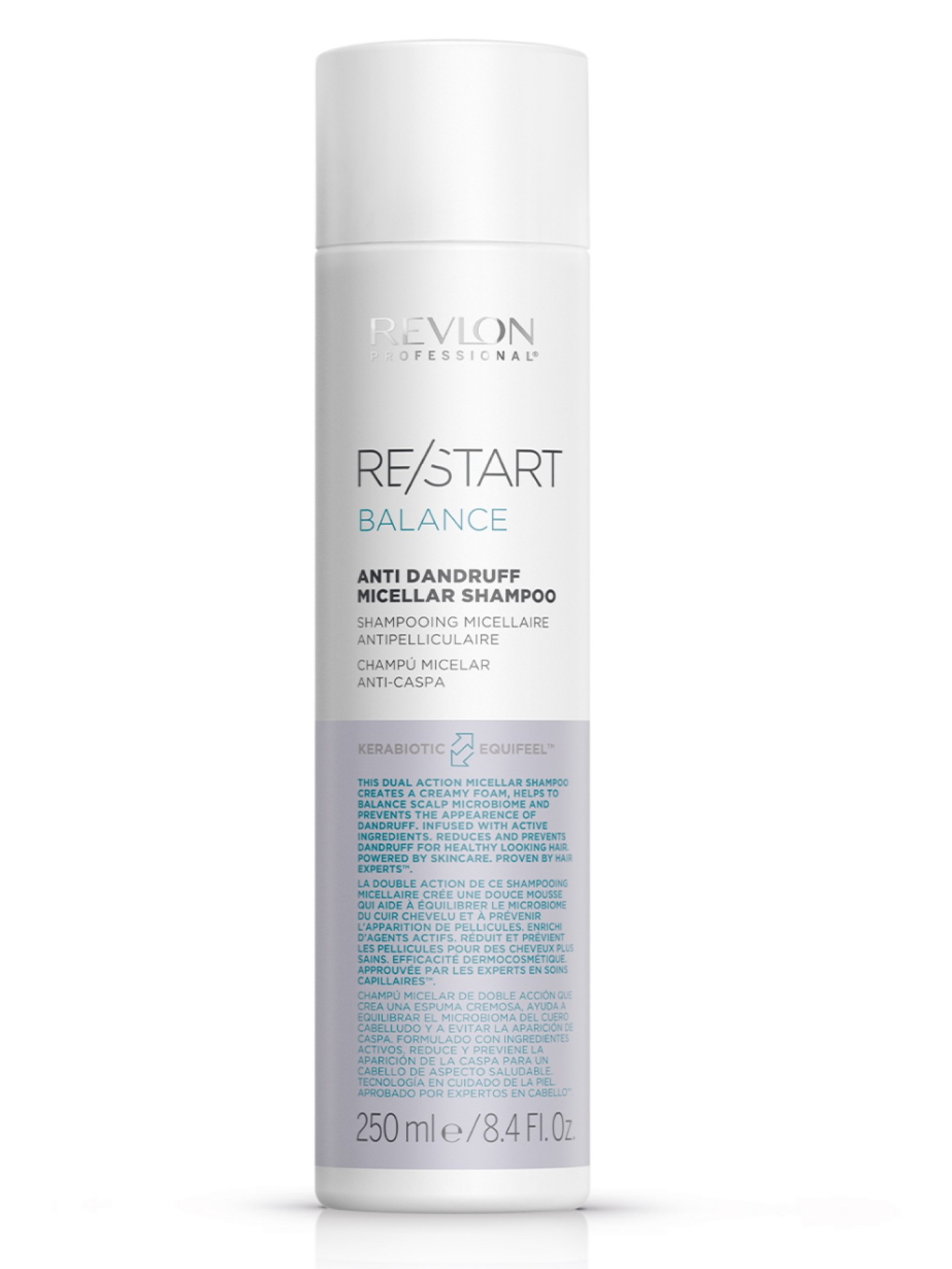 Revlon Restart Shampoo Micelar Anti-Caspa 250ml