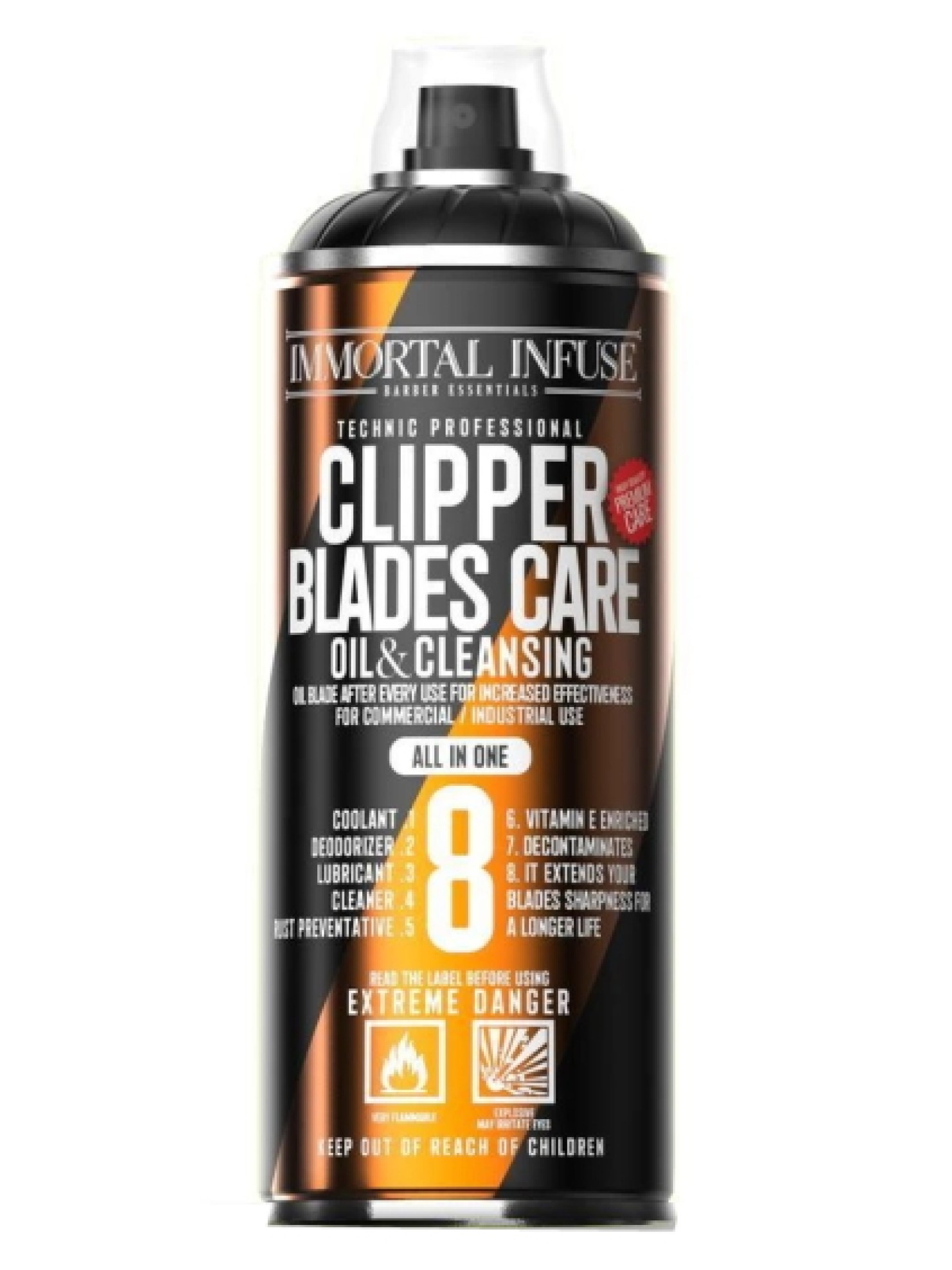 IMMORTAL Infuse Clipper Blades Care 400ml