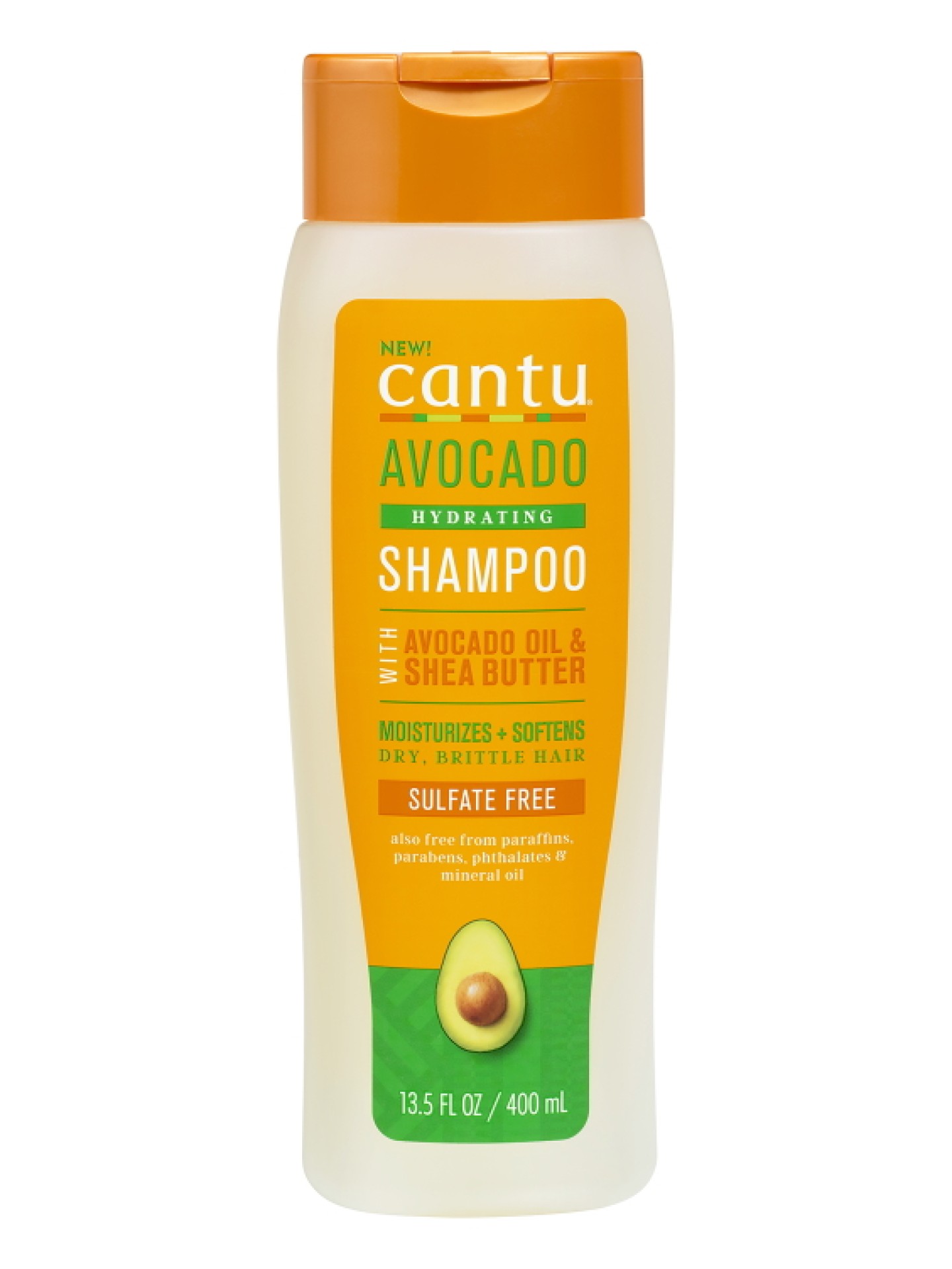 Cantu Natural Avocado Sulfate Free Shampoo 13.5Oz