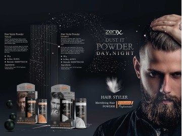 Zenix Hair Styling Powder Natural 20gr