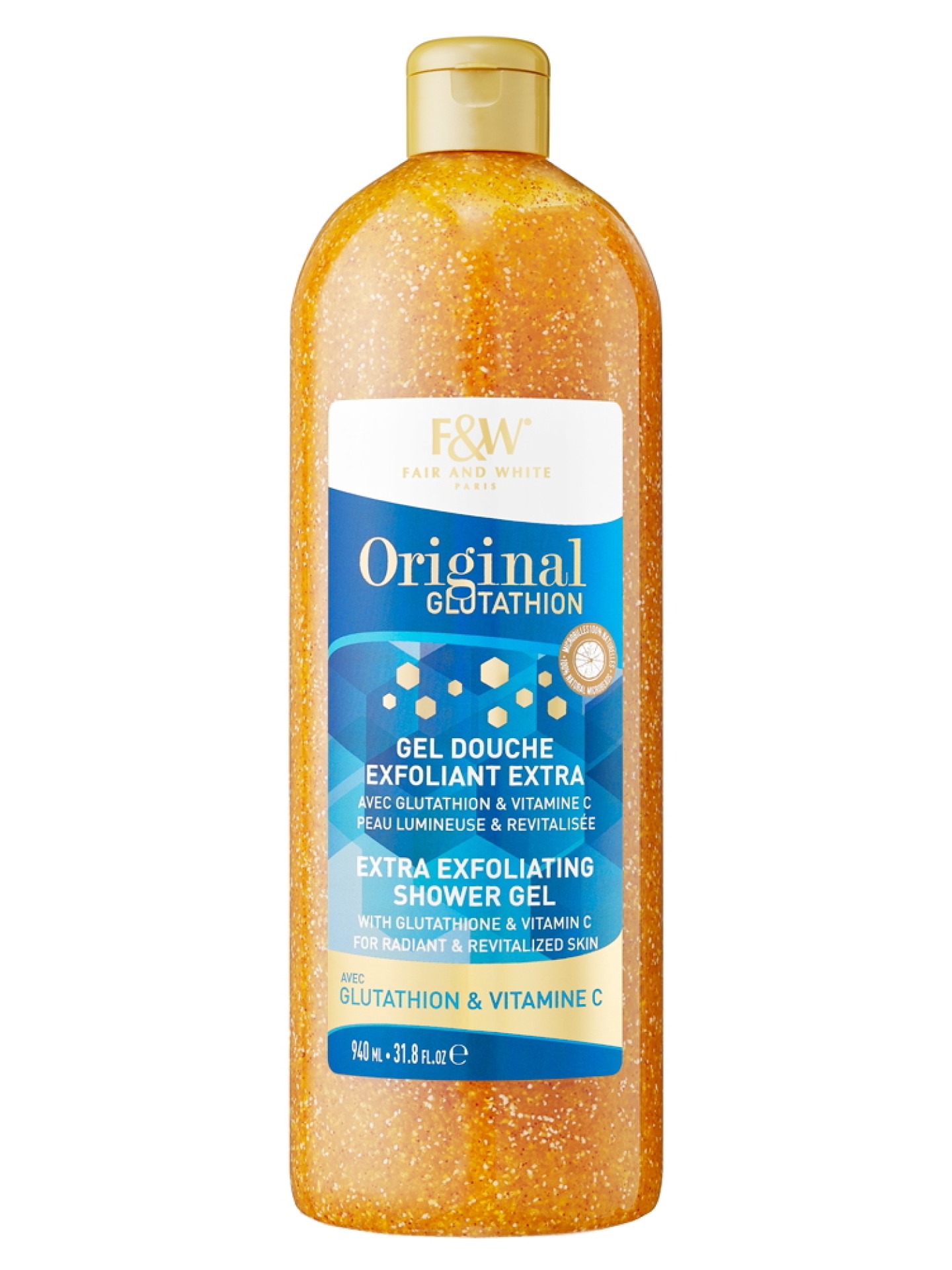FW Original Glutathion Gel Duche Exfoliant 940ml