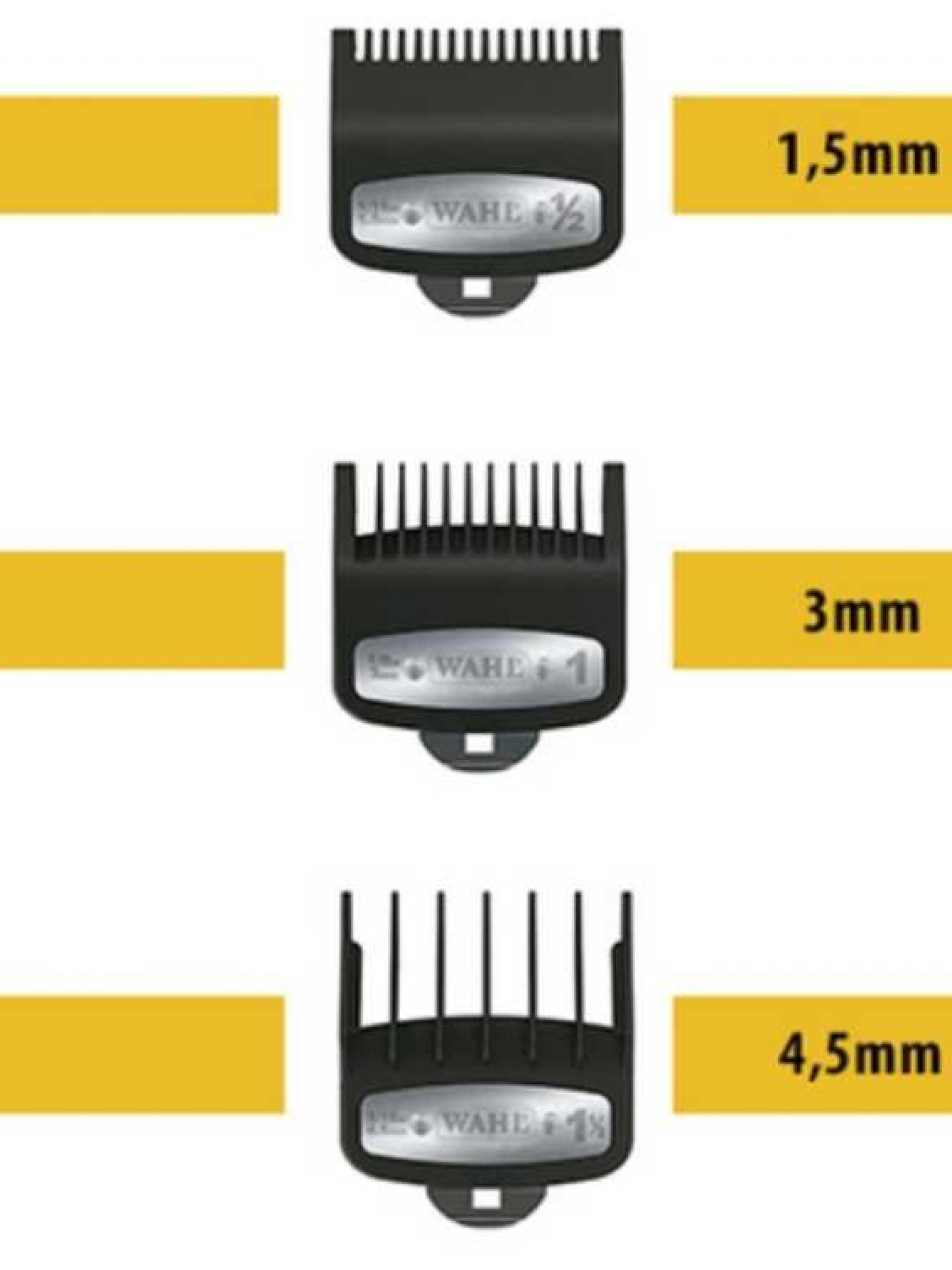 Wahl Pack 3 Pentes Premium (1.5-3-4.5mm)
