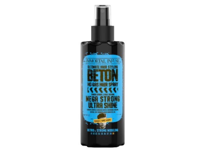 IMMORTAL Infuse Beton Hair Spray Wax Ultra Shine 200ml
