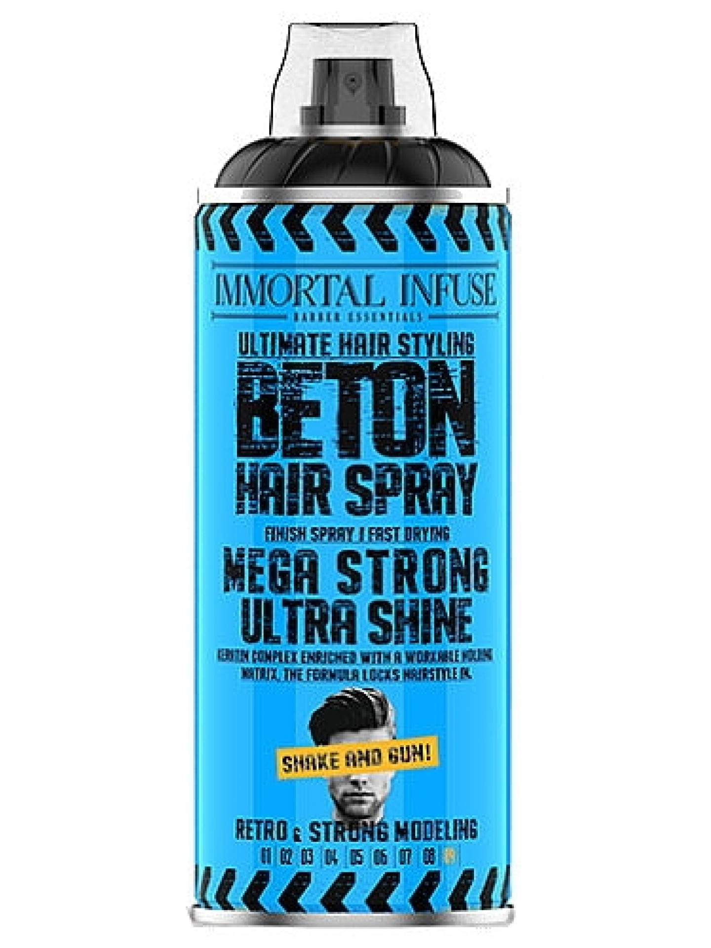 IMMORTAL Infuse Beton Hair Spray Ultra Shine 400ml