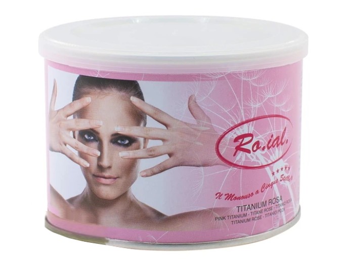 Ro.ial Cera em Lata Titanio Rosa 400ml
