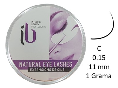 SH Pestanas Naturais Curvatura C 11mm D0.15 - Image product