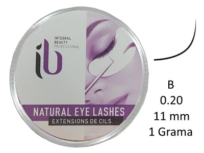 SH Pestanas Naturais Curvatura B 11mm D0.20 - Image product