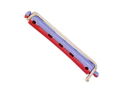 Bigoudi Estreito Vermelho/Azul Emb.12unid - Image product