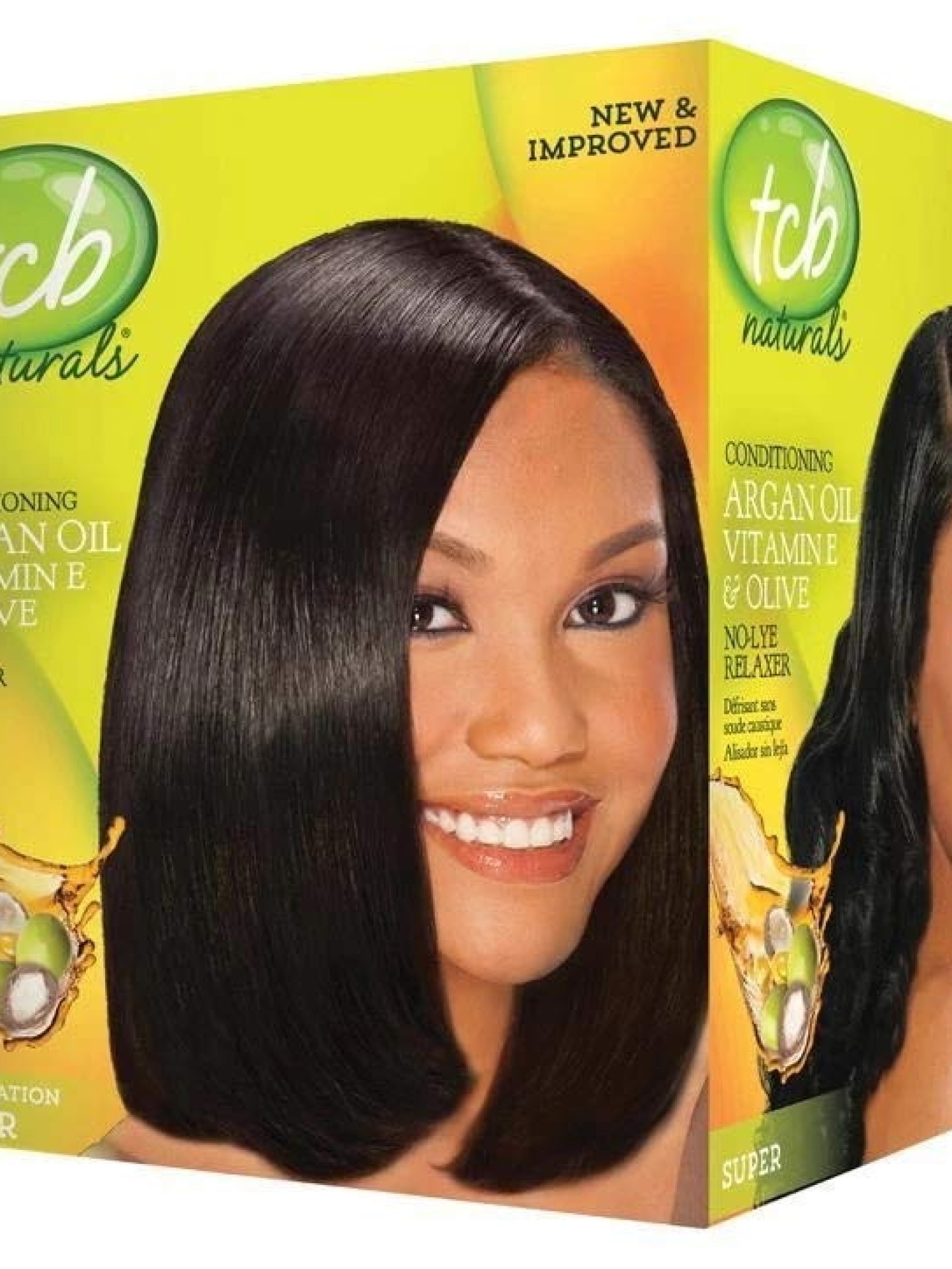 TCB Naturals Argan Oil Relaxer Kit Super