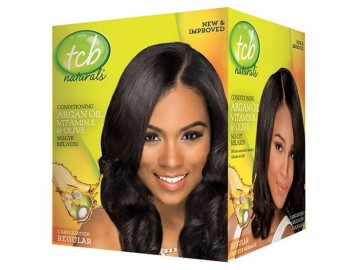 TCB Naturals Argan Oil Relaxer Kit Regular