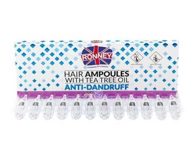 Ronney Ampolas Anti Caspa 12 x 10mL
