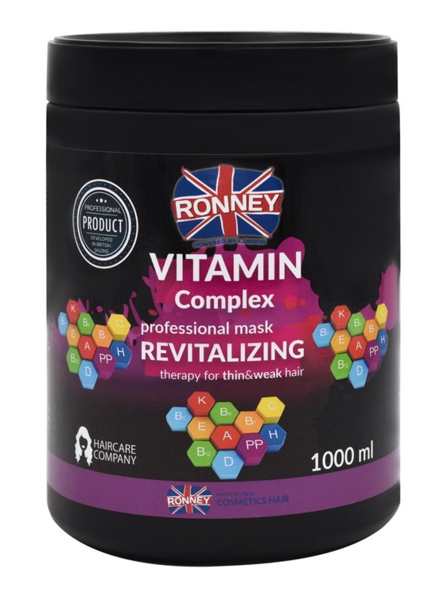 Ronney Complexo Vitaminas Máscara de Tratamento 1000mL