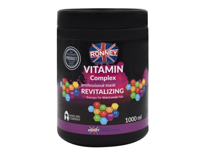 Ronney Complexo Vitaminas Máscara de Tratamento 1000mL