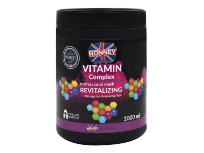 Ronney Complexo Vitaminas Máscara de Tratamento 1000mL - Image product