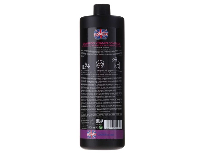 Ronney Complexo Vitaminas Champô 1000mL