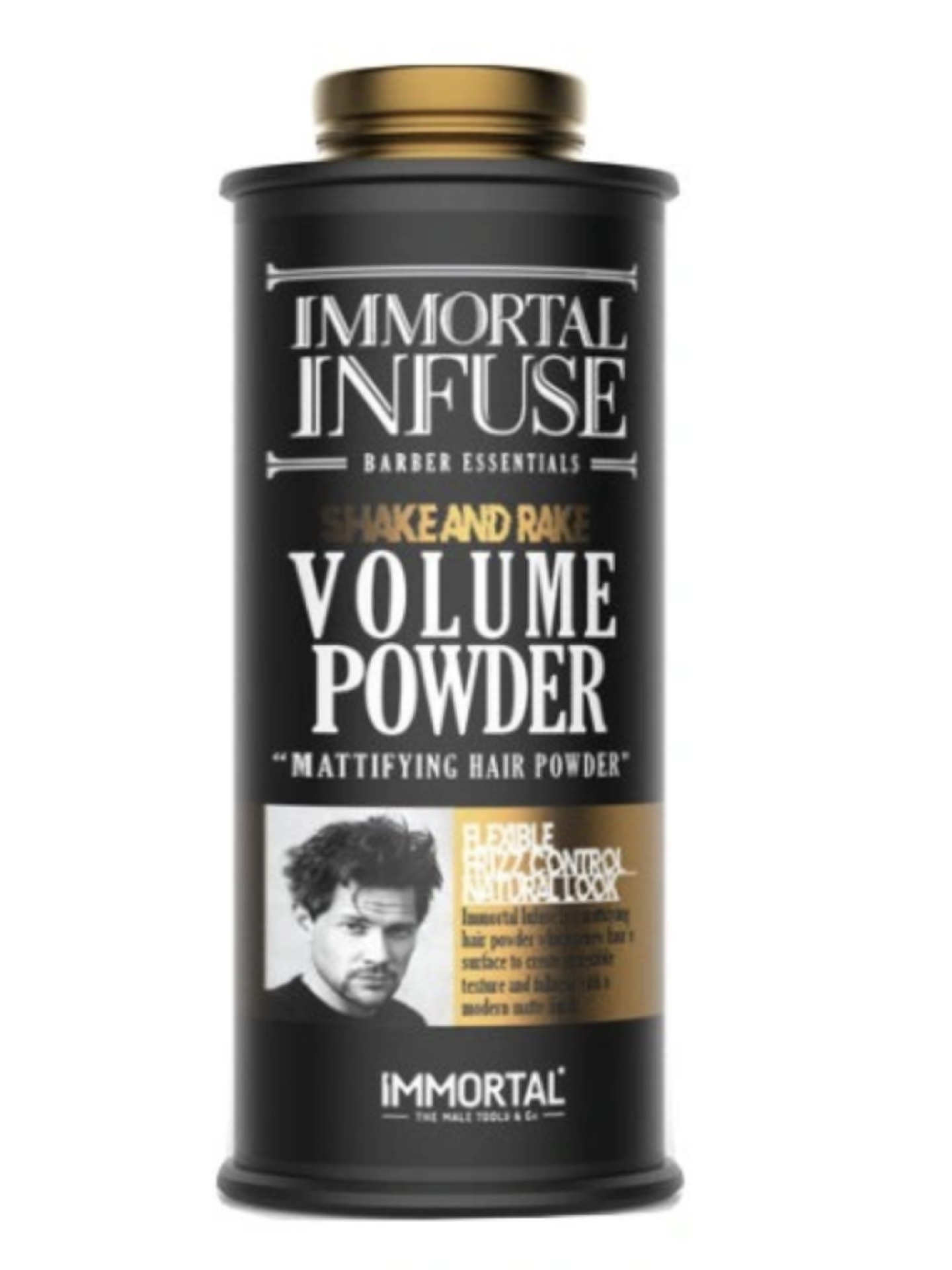 IMMORTAL Infuse Styling Powder Black 20g