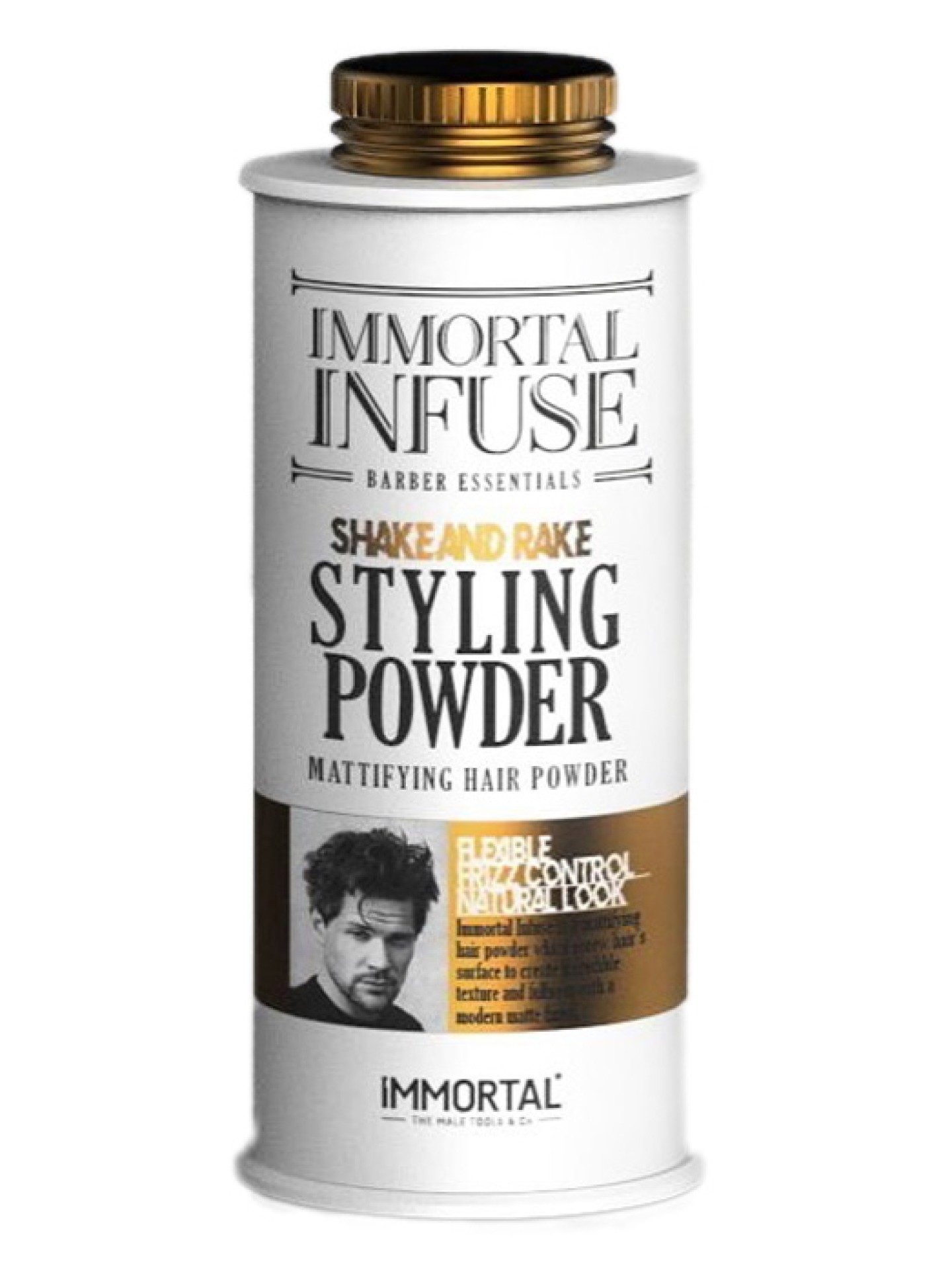 IMMORTAL Infuse Styling Powder White 20g