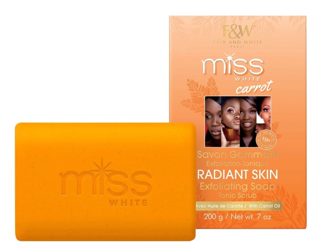 FW Miss White Carrot Exfoliating Soap 200gr