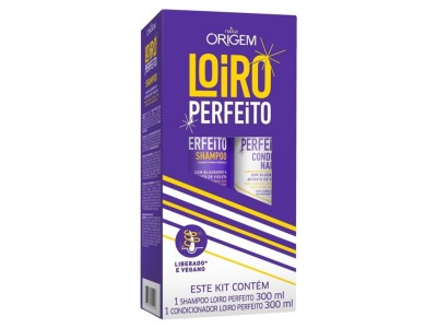 ORIGEM Kit Shampoo + Cond. Loiro Perfeito - Image product