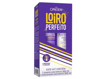 ORIGEM Kit Shampoo + Cond. Loiro Perfeito