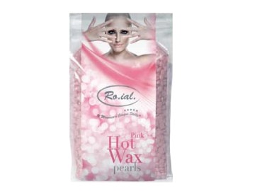 Ro.ial Cera Quente em Pérolas Rosa 800g