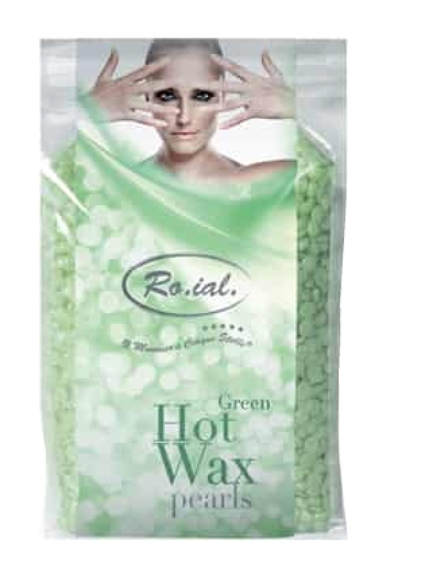 Ro.ial Cera Quente em Pérolas Verde 800g