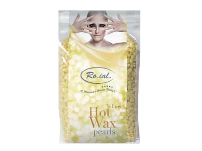 Ro.ial Cera Quente em Pérolas Amarelo 800g