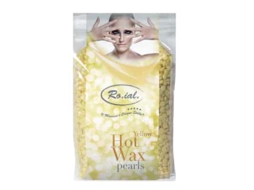 Ro.ial Cera Quente em Pérolas Amarelo 800g