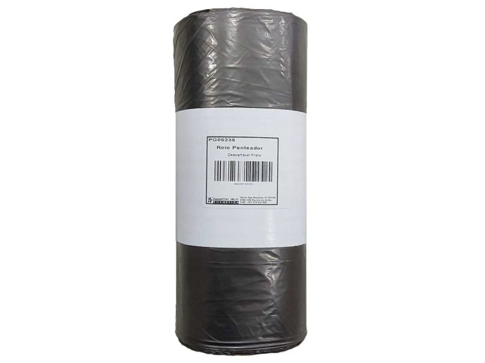 Rolo Penteador Descart�vel Preto 20 unid.