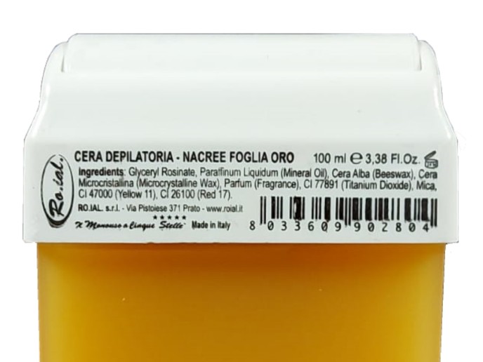 Ro.ial Cera Roll On Nacre Foglia Oro 100ml