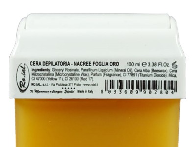 Ro.ial Cera Roll On Nacre Foglia Oro 100ml - Image product