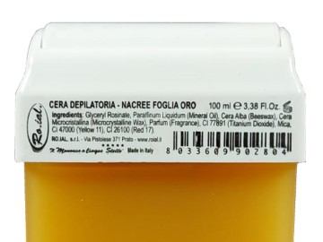 Ro.ial Cera Roll On Nacre Foglia Oro 100ml