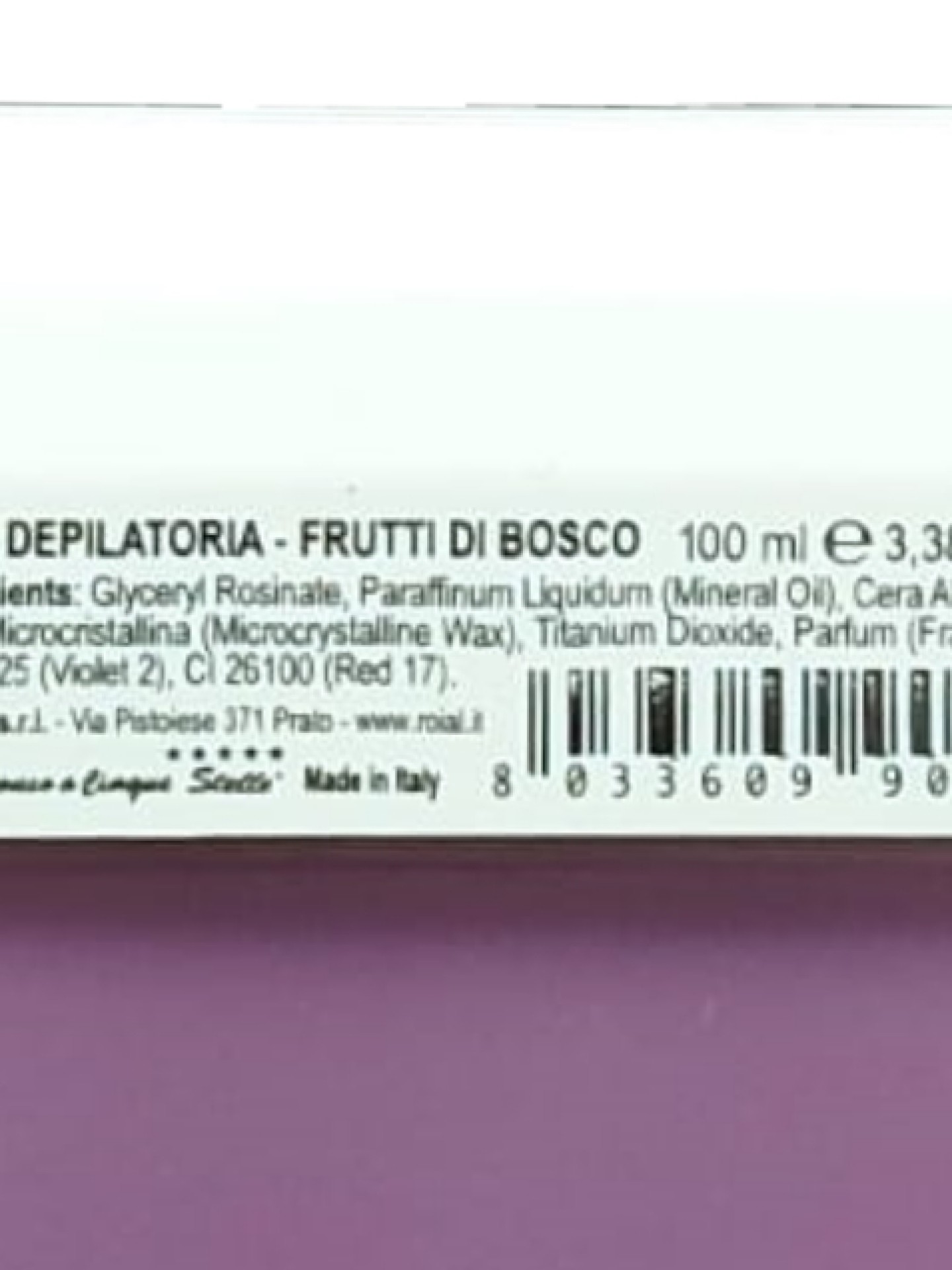 Ro.ial Cera Roll On Frutti Di Bosco100ml
