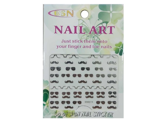 NAIL ART Autocolantes 3D p/Unhas