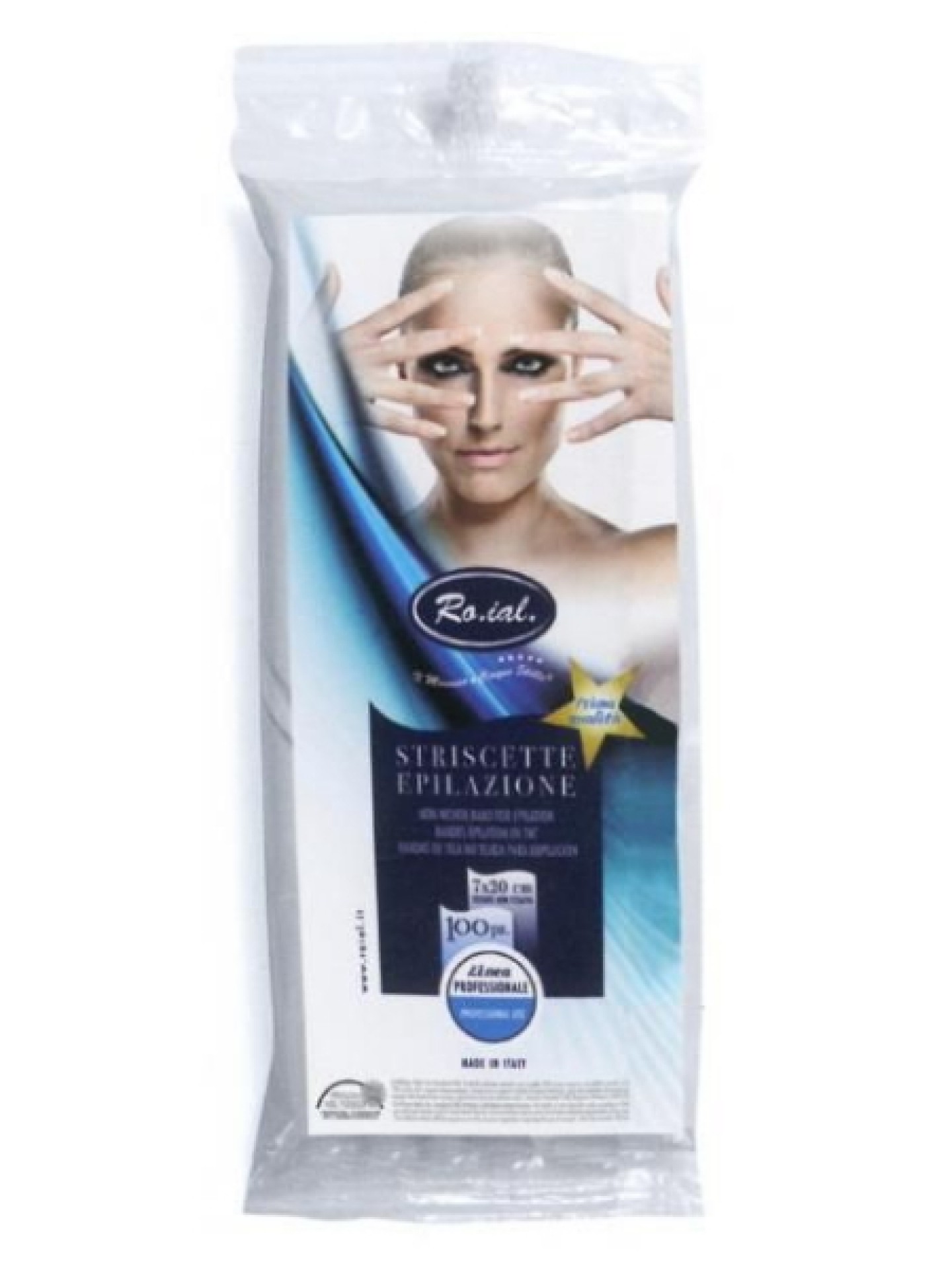 Bandas Depilacao Profissional TNT 7x20cm - 100unid.