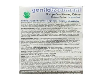 Gentle Treat. Gray Hair Relaxer Kit