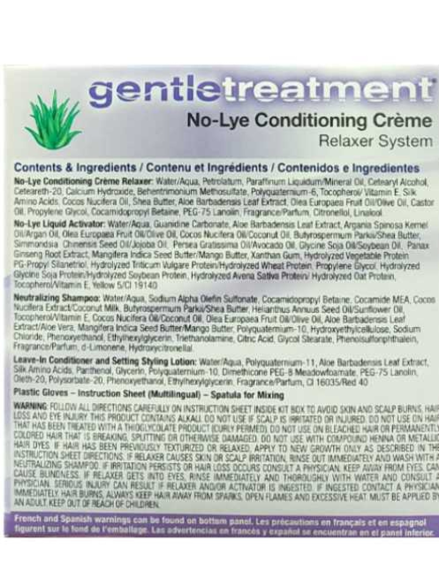 Gentle Treat.Relaxer Kit Regular